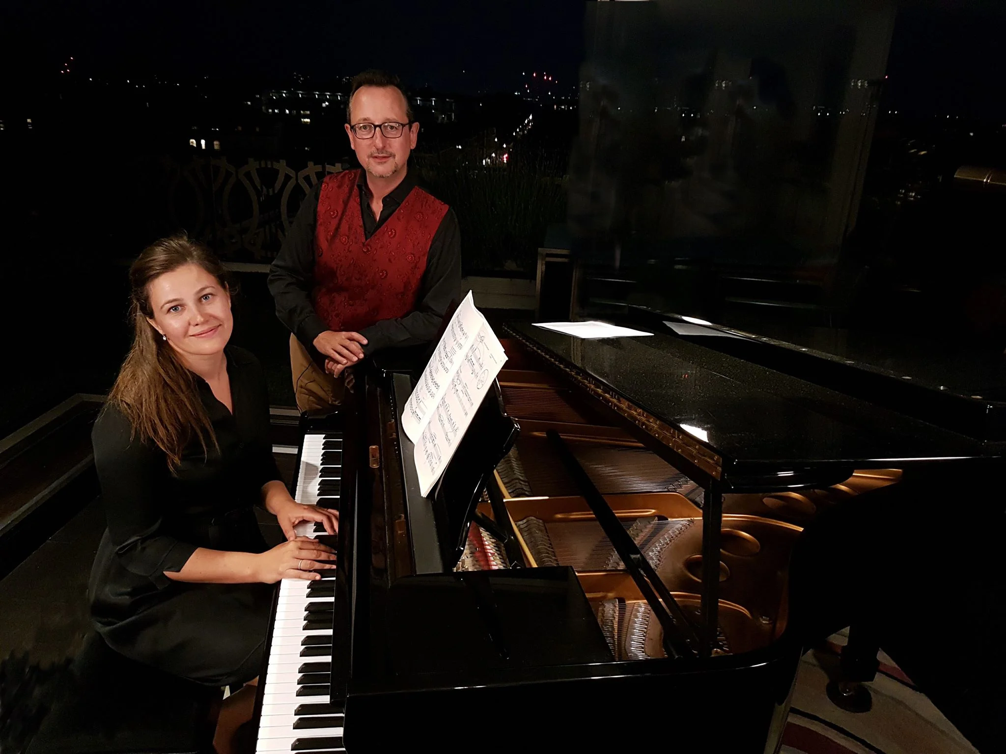 olga and matthew crompton at olga aprtment.jpg
