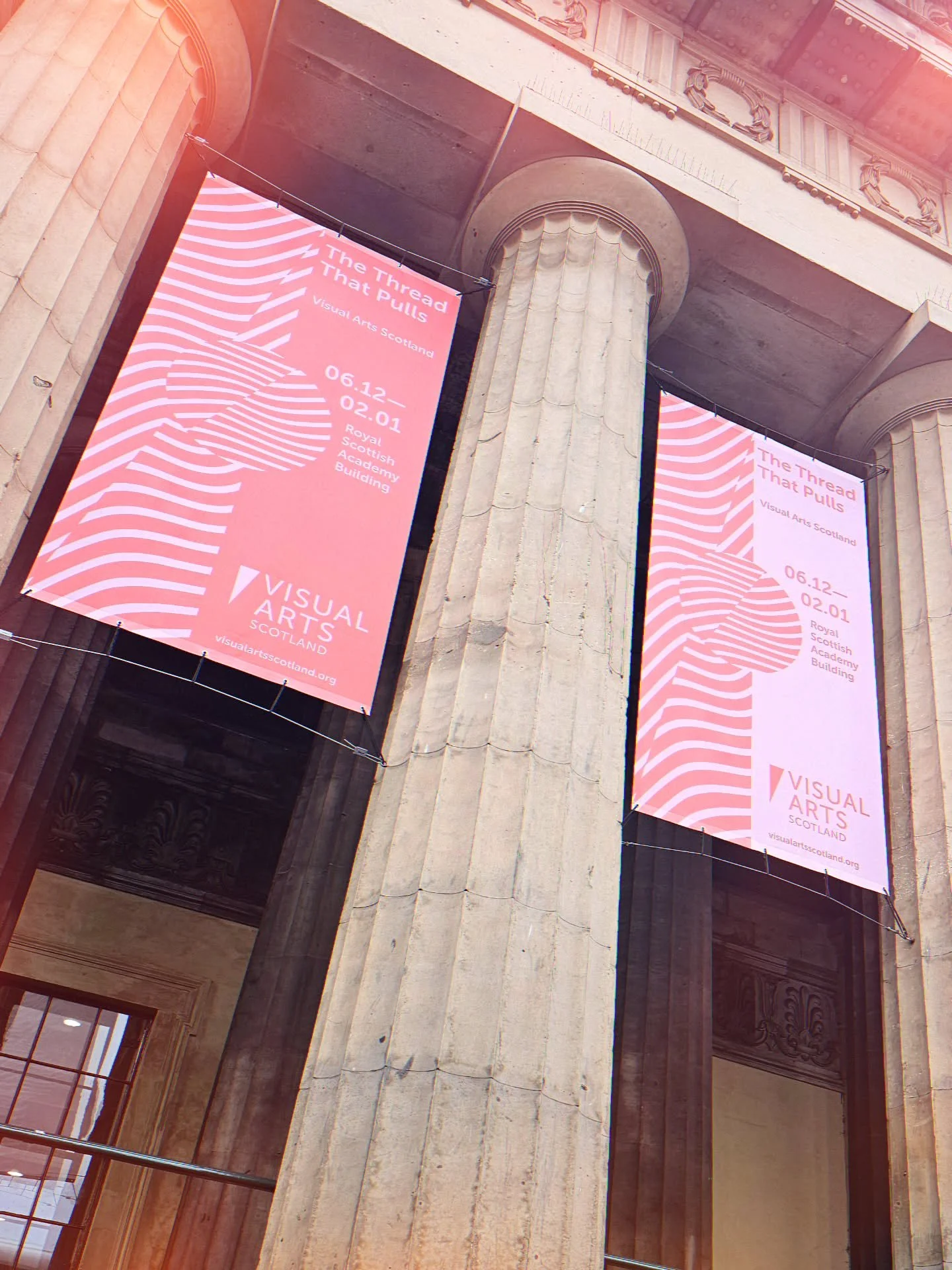 N O W  O P E N 

It's almost been a full week of my work being shown in this stunning building @visualartsscotland The Thread That Pulls,along with other incredible artists &amp; I'm still in complete &amp; utter awe of the situation! ✨️
Which has ca