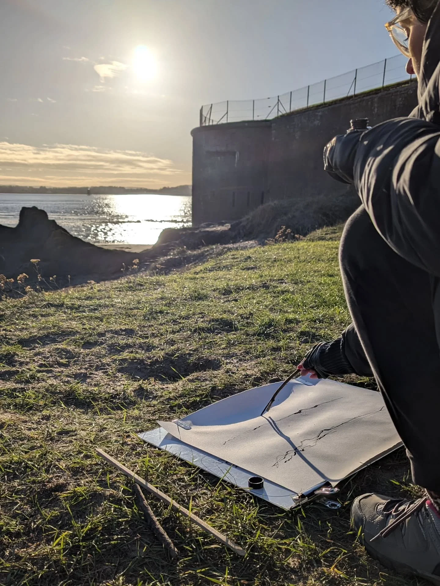 M A K I N G  M A R K S

Here's a glimpse at a project I'm working on with the incredible @bees_sauna ♡

@kateandbrutus &amp; I have known each other for years &amp; it's wonderful to be reconnecting creatively with this talented women &amp; her excit