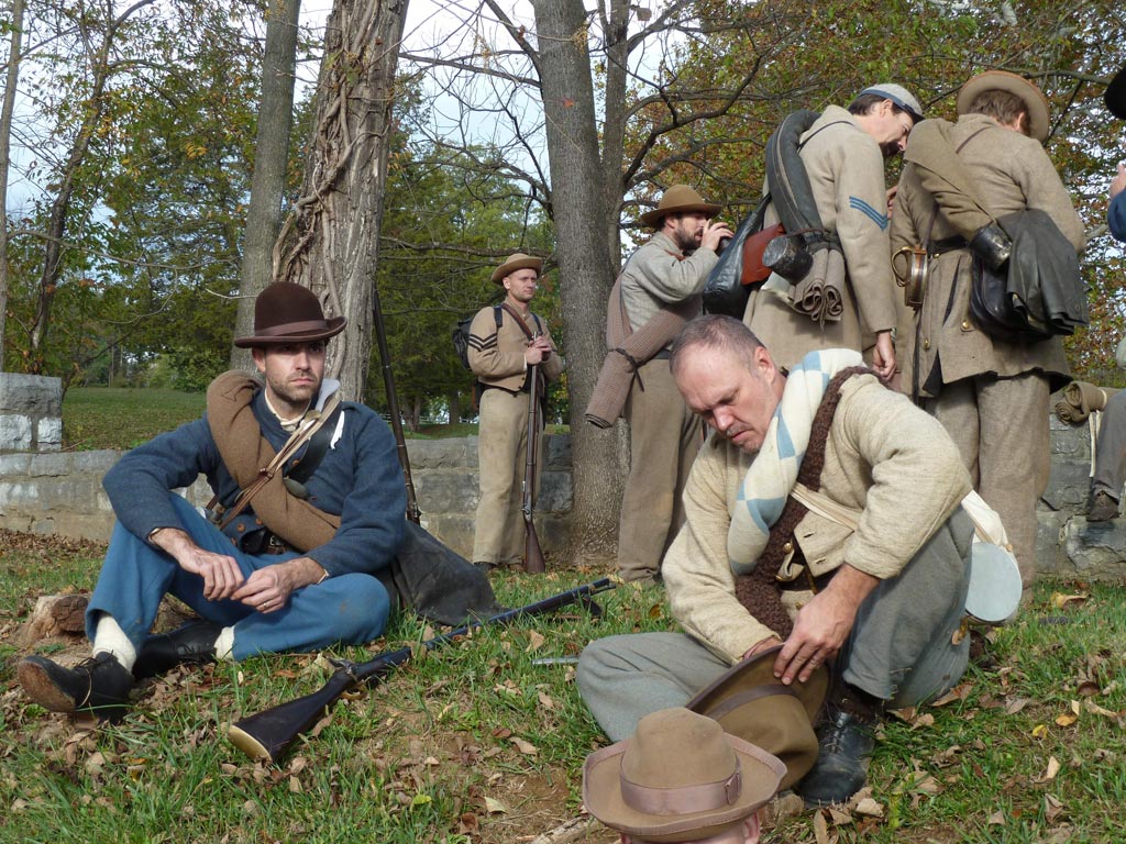 14-mile March of the 50th Ga. to 150th Cedar Creek — The Liberty Rifles