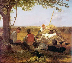 Farmers Nooning (STAR Oil Painting Studio)