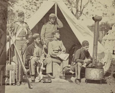 7th N.Y. State Militia, Camp Cameron, D.C., 1861 (25)