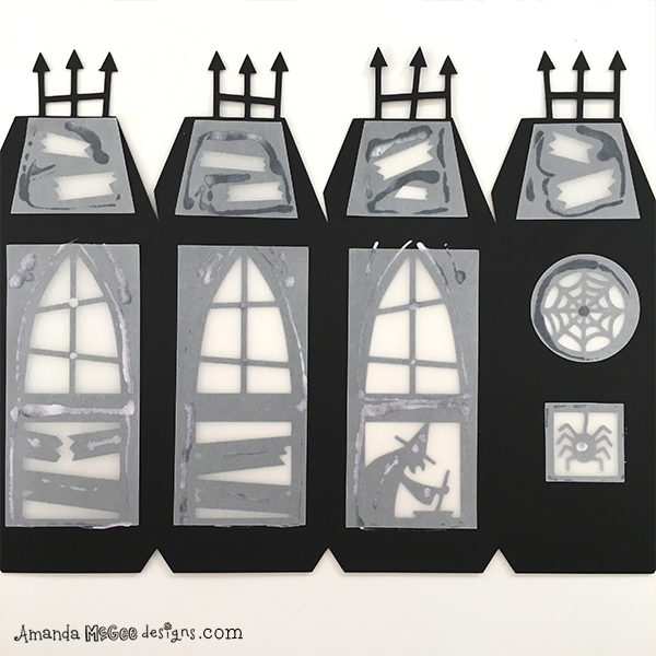 Download 3d Haunted House Luminary Amanda Mcgee Designs