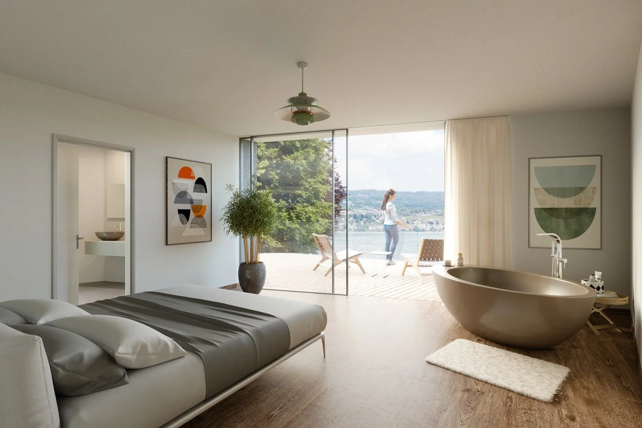 Neubau Wohnhaus mit Seeanstoss Horgen