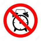No alarm clock for a week! Yipee!!!