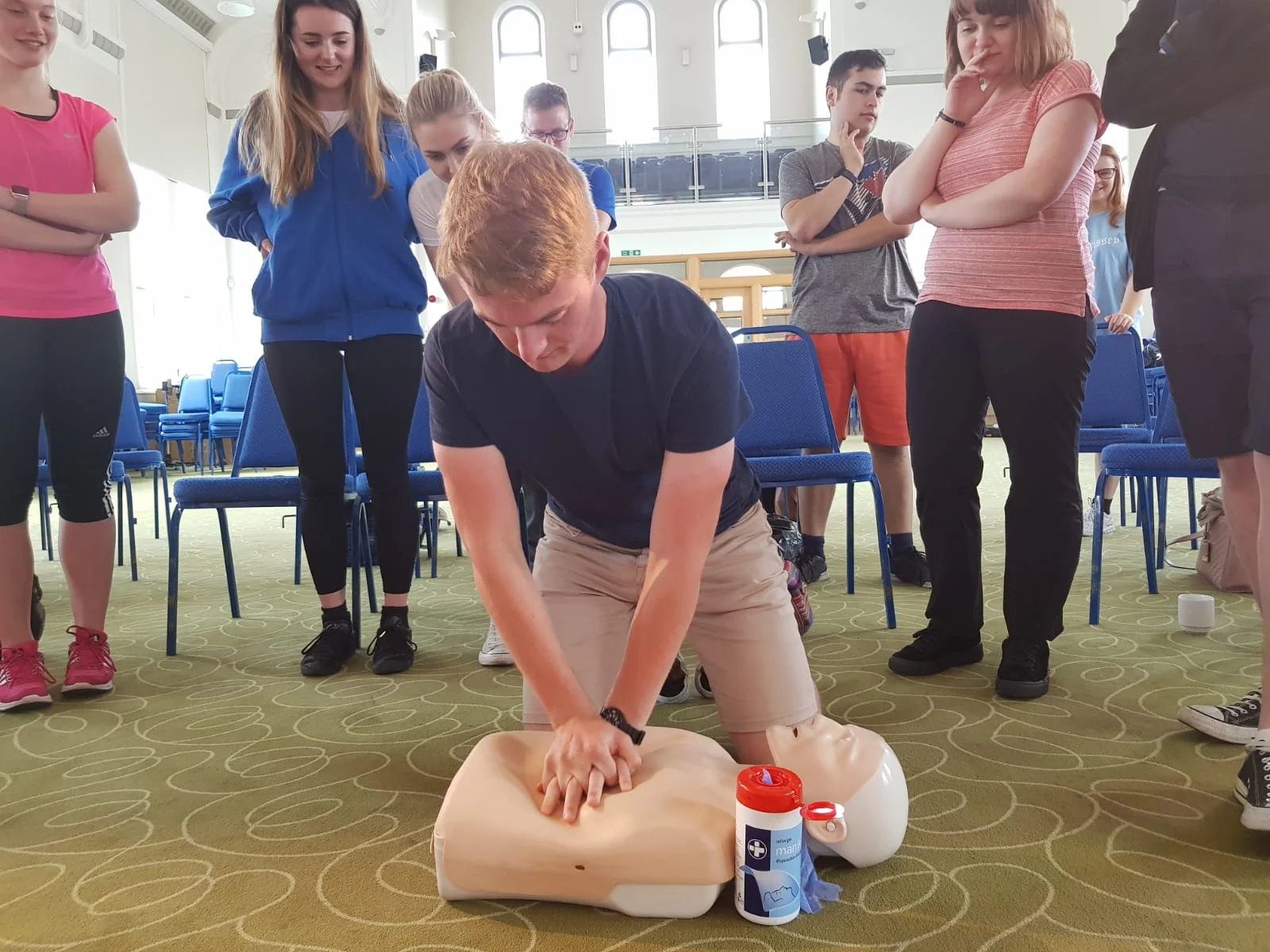 Our first aid session covers some vital information