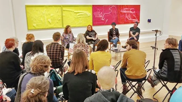 Chair and Programmer of S.O.S- Survival in the Arts Talk at the Society of Scottish Artists 121st Annual Exhibition Royal Scottish Academy 2019. 