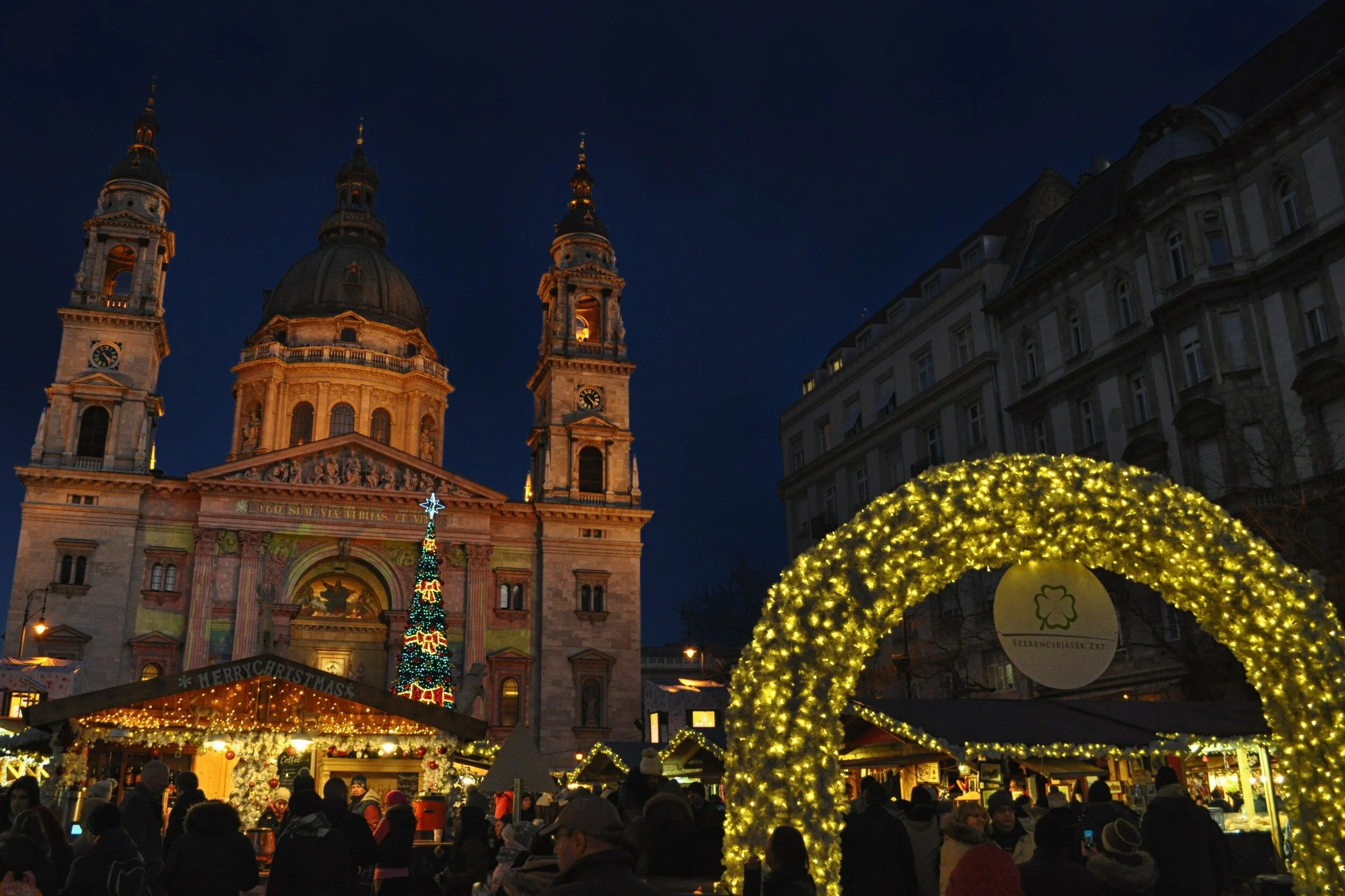 The Christmas Market at St. Stephen’s Basilica