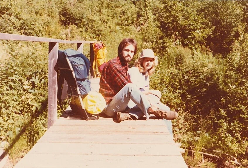 My Parents, Dave and Kay, at Isle Royale National Park in 1977