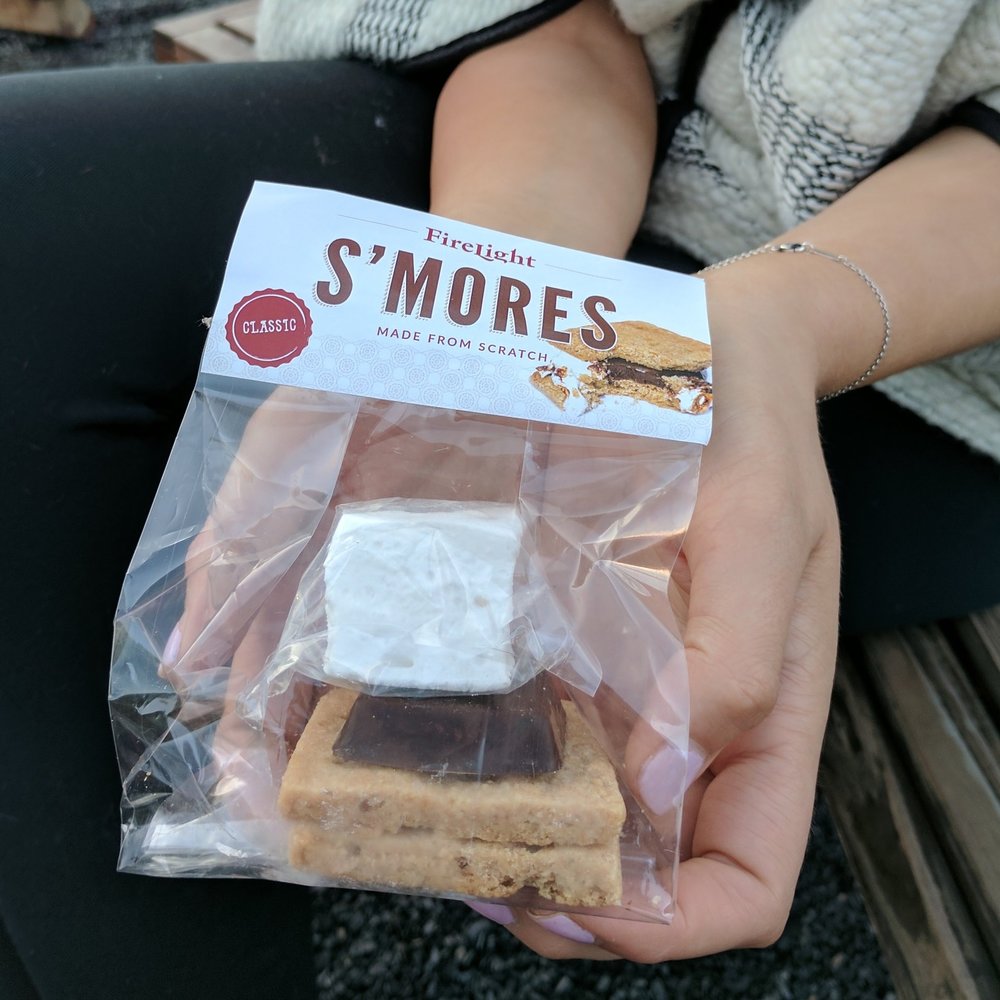  Made-from-scratch s'mores at Firelight Camps 