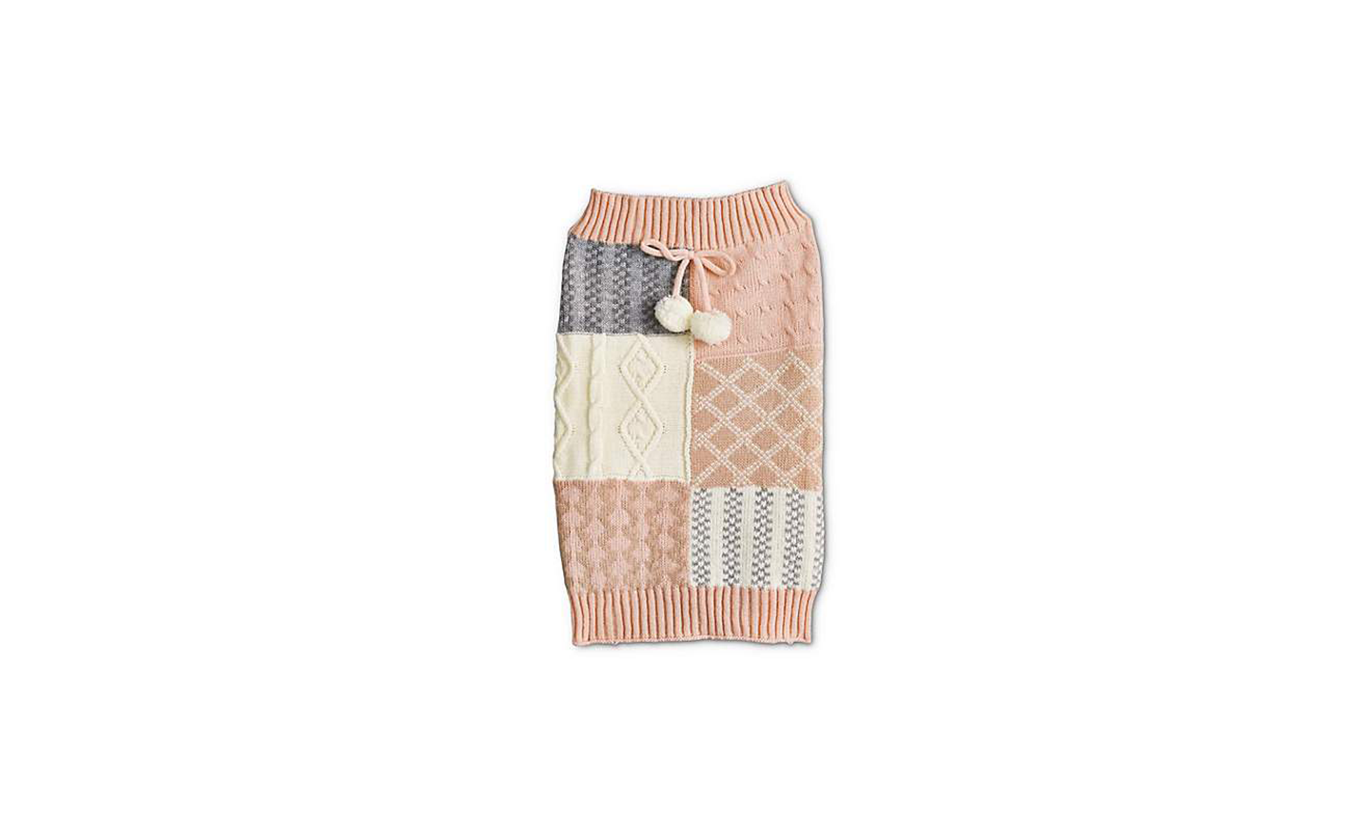 Bond & Co. Pink and Grey Mixed Sweater