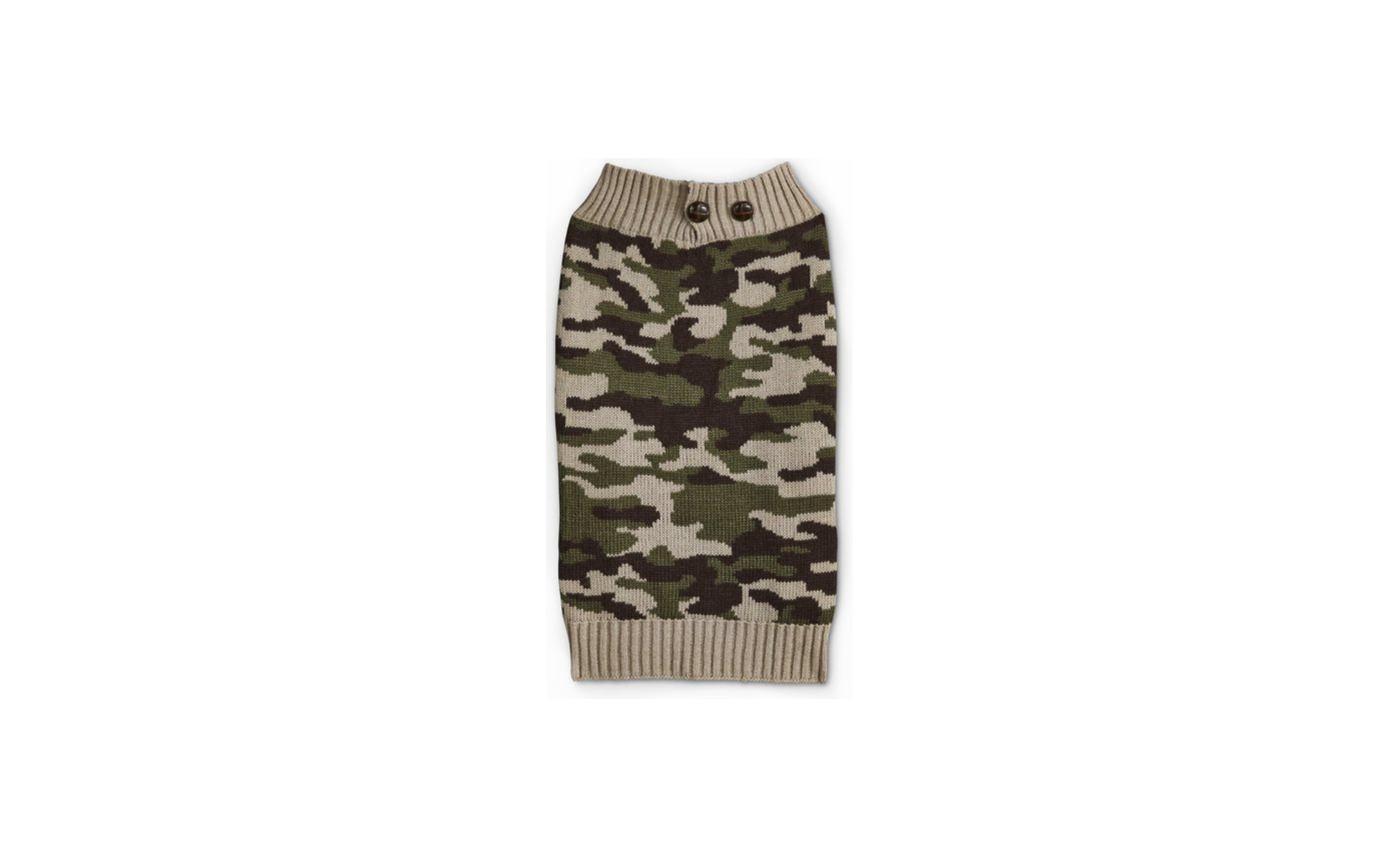 Bond & Co. Camo Dog Sweater