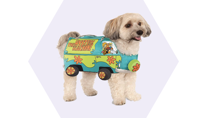Mystery Machine Halloween Dog Costume from Amazon