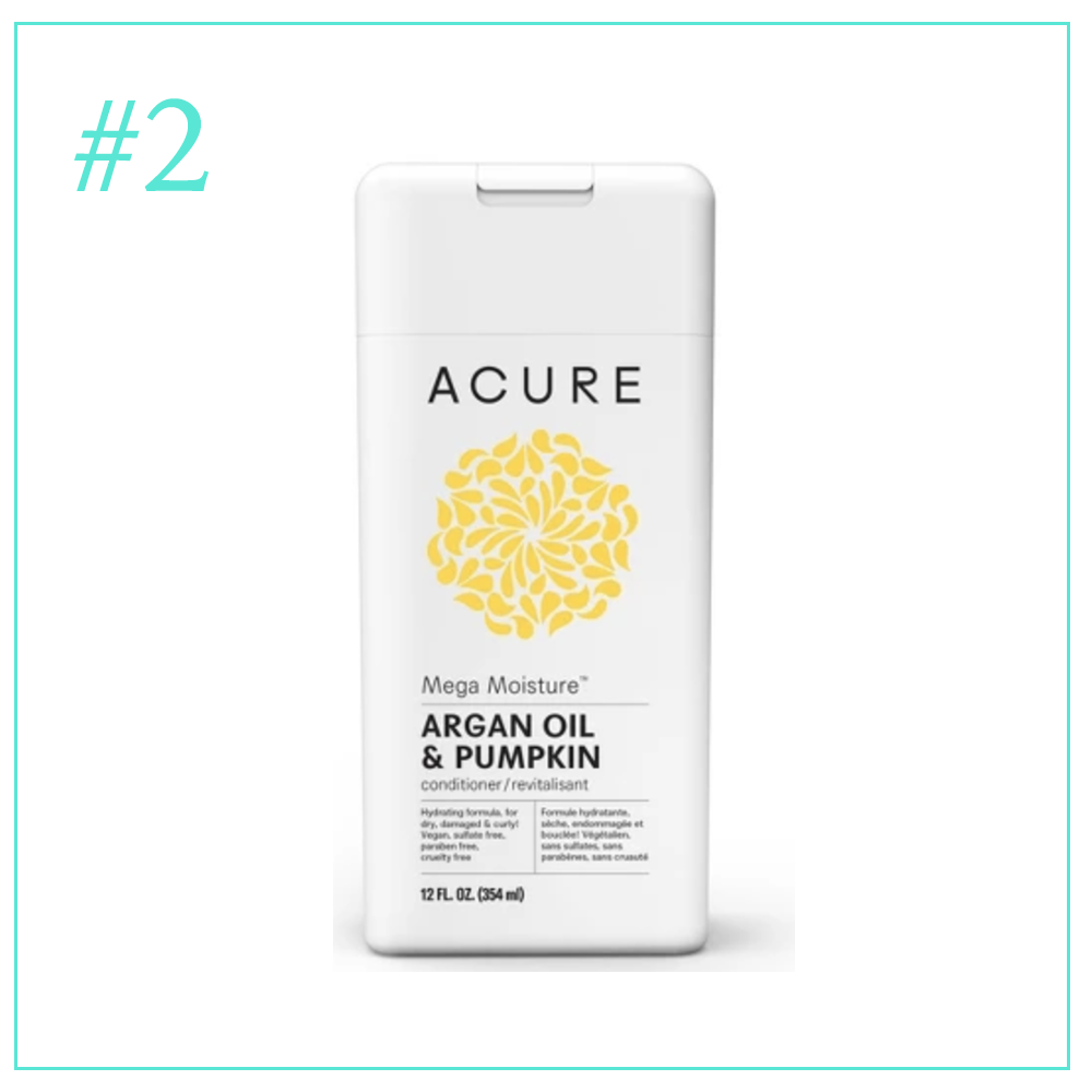 Acure Mega Moisture Argan Oil and Pumpkin: Clean and Cruelty Free Hair Care I'm Loving During Pregnancy