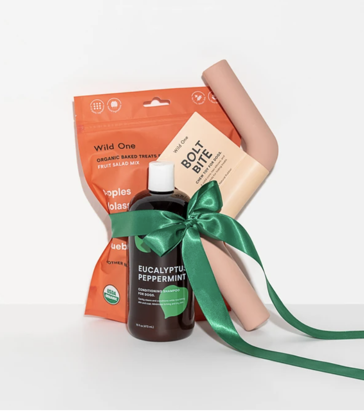 Wild One Dog Toy Gift Sets in The Dapple's Black Friday Sales Round Up for Dog Lovers Including Dog Treats, Dog Toys, and Dog Beds on Sale
