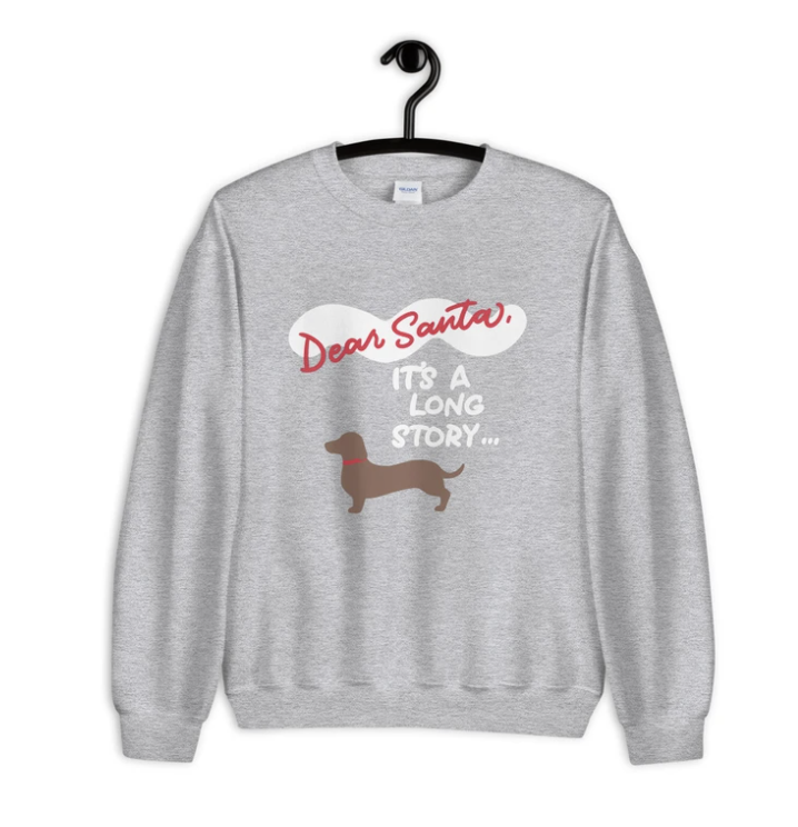 Sassy Woof Dog Sweatshirt in The Dapple's Black Friday Sales Round Up for Dog Lovers Including Dog Treats, Dog Toys, and Dog Beds on Sale
