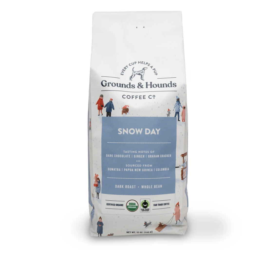 Grounds and Hounds Coffee in The Dapple's Black Friday Sales Round Up for Dog Lovers Including Dog Treats, Dog Toys, and Dog Beds on Sale