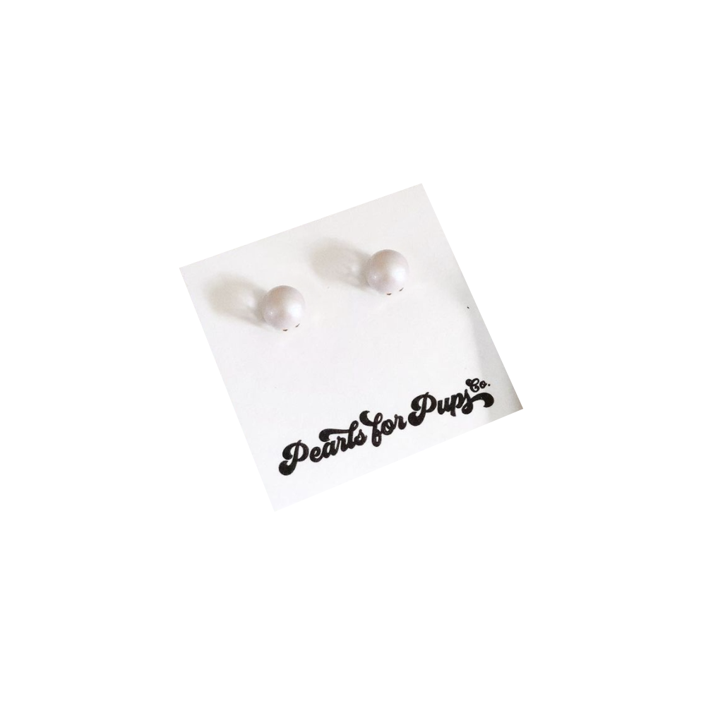 Pearls for Pups Earrings