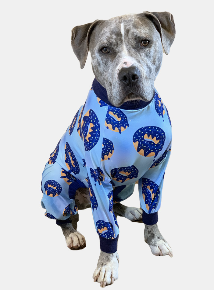 Tooth &amp; Honey Blue Galaxy Dog Pajamas