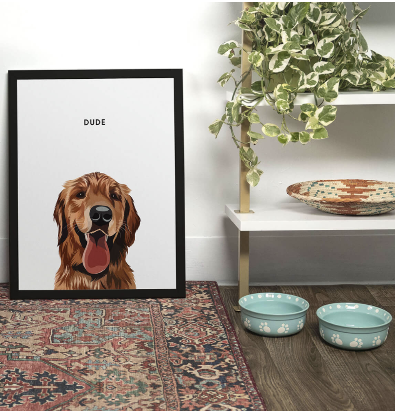 Custom. Pet Portrait from West and Willow