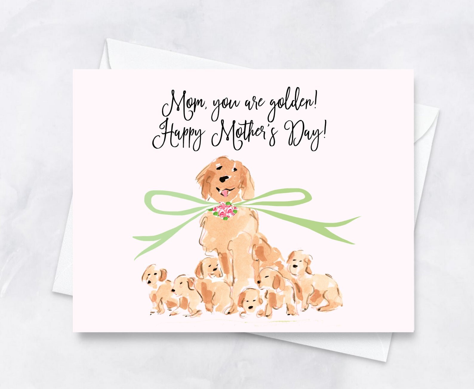WaaHome Best Dog Mom Ever Mothers Day Card from Dog Puppy, Funny Mothers  Day Gift Card for Dog Mom, Dog Mom Gifts Card for Women, Dog Mom Card with