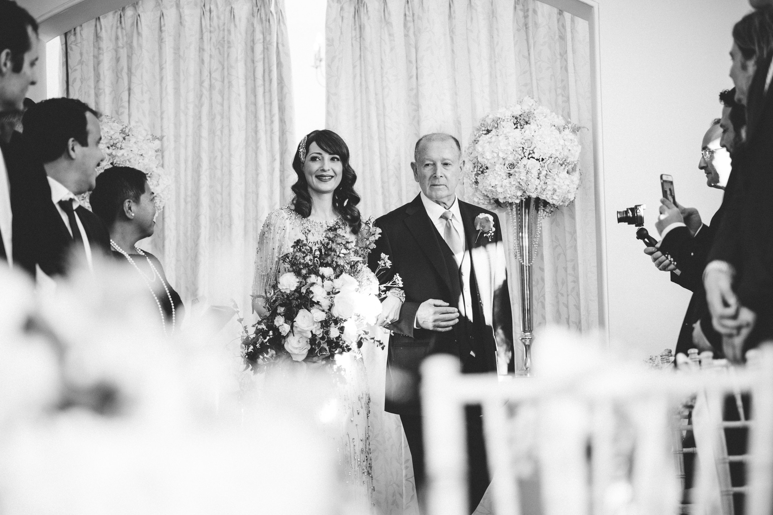 Bride and Father
