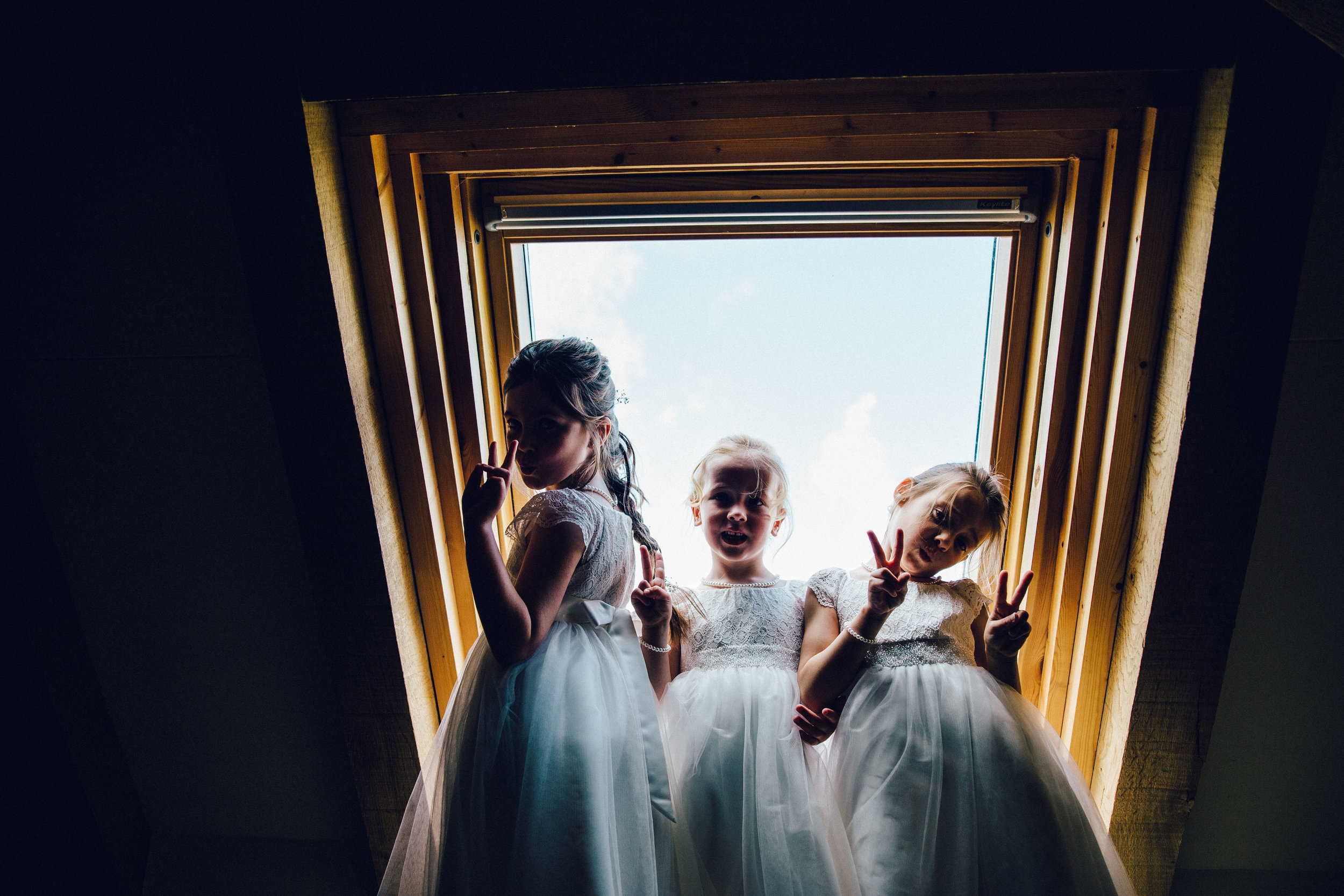 Coolest flower girls ever