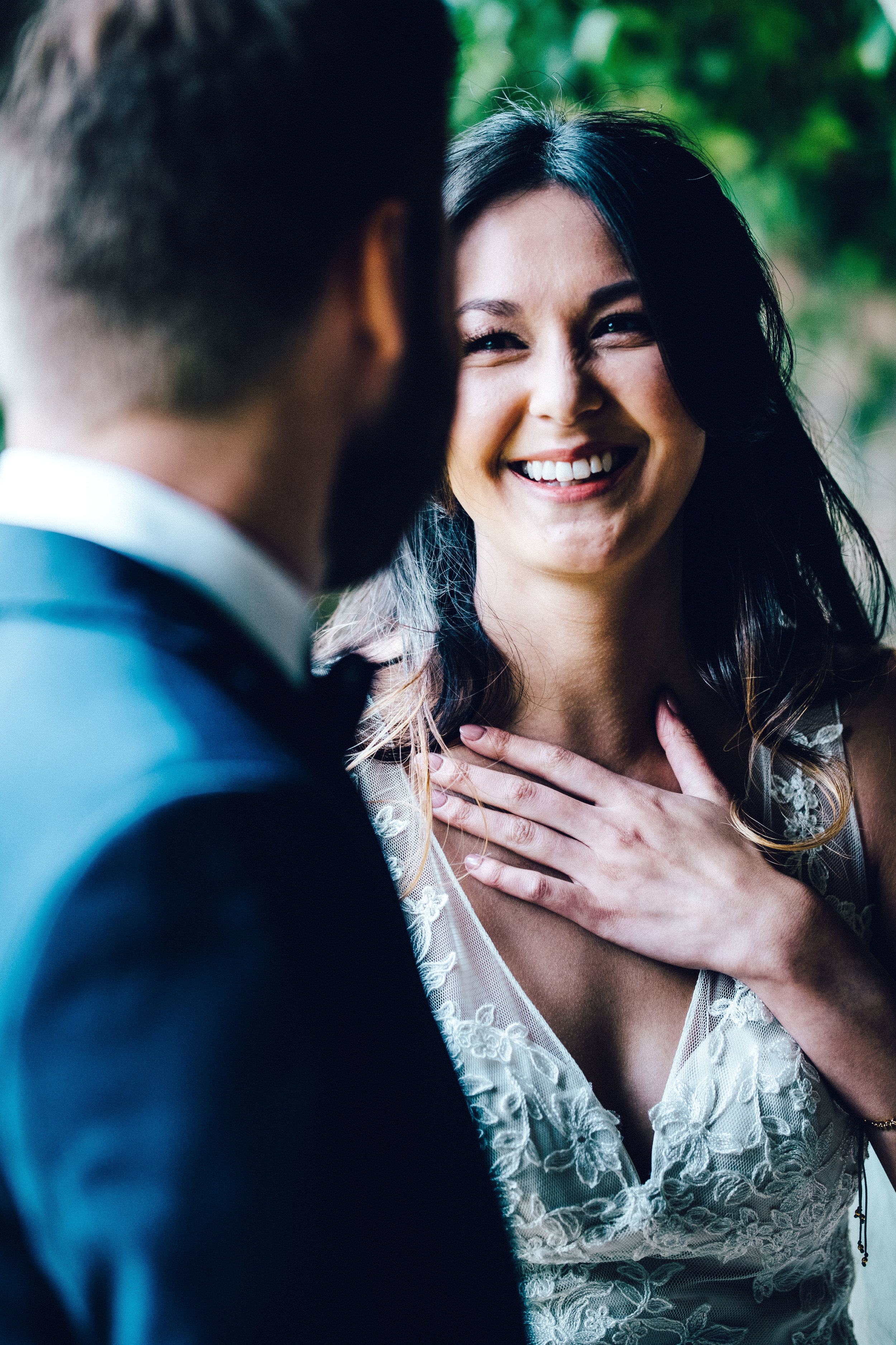 Ceremony moment at Marleybrook House