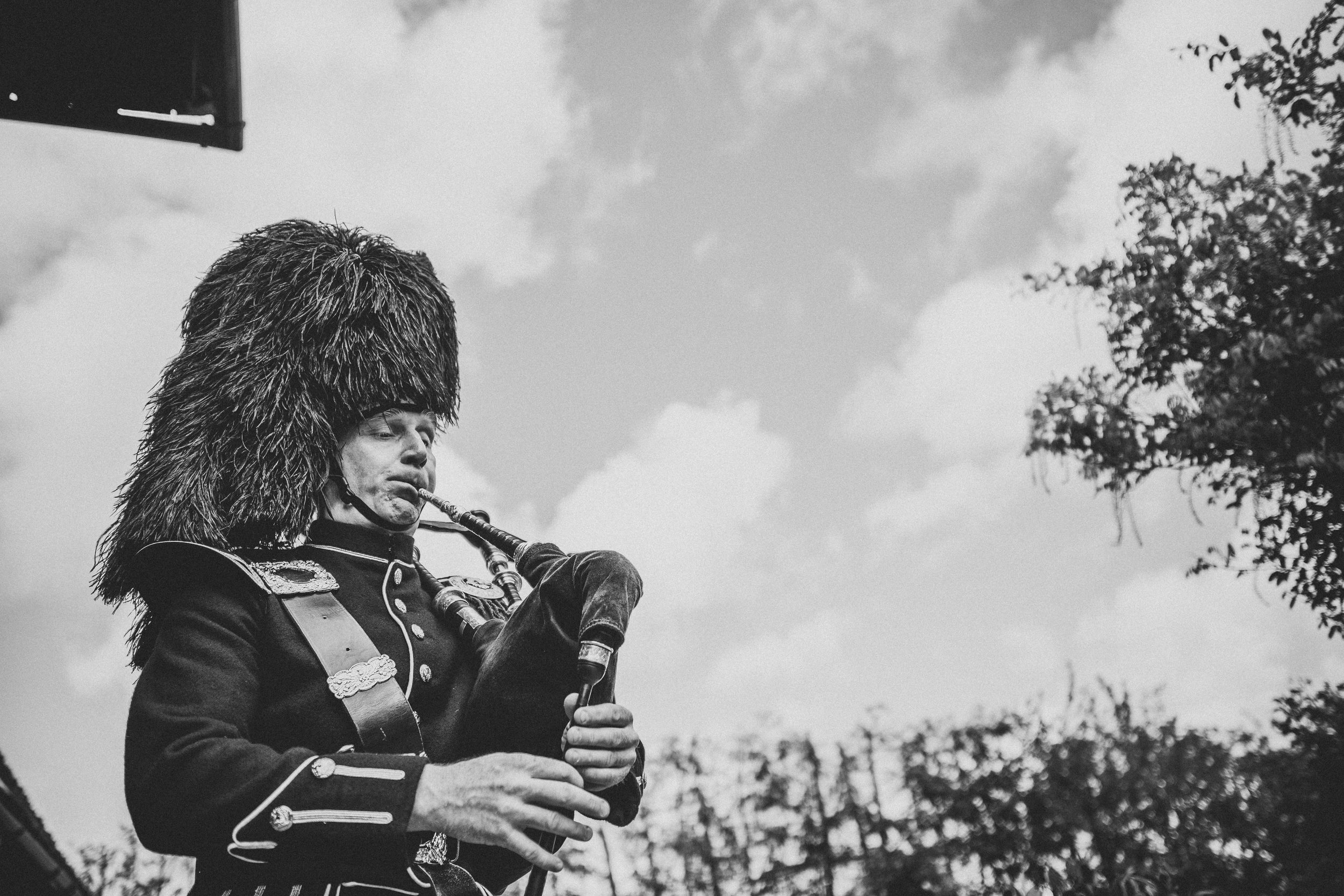 Bagpipes at the Old Kent Barn