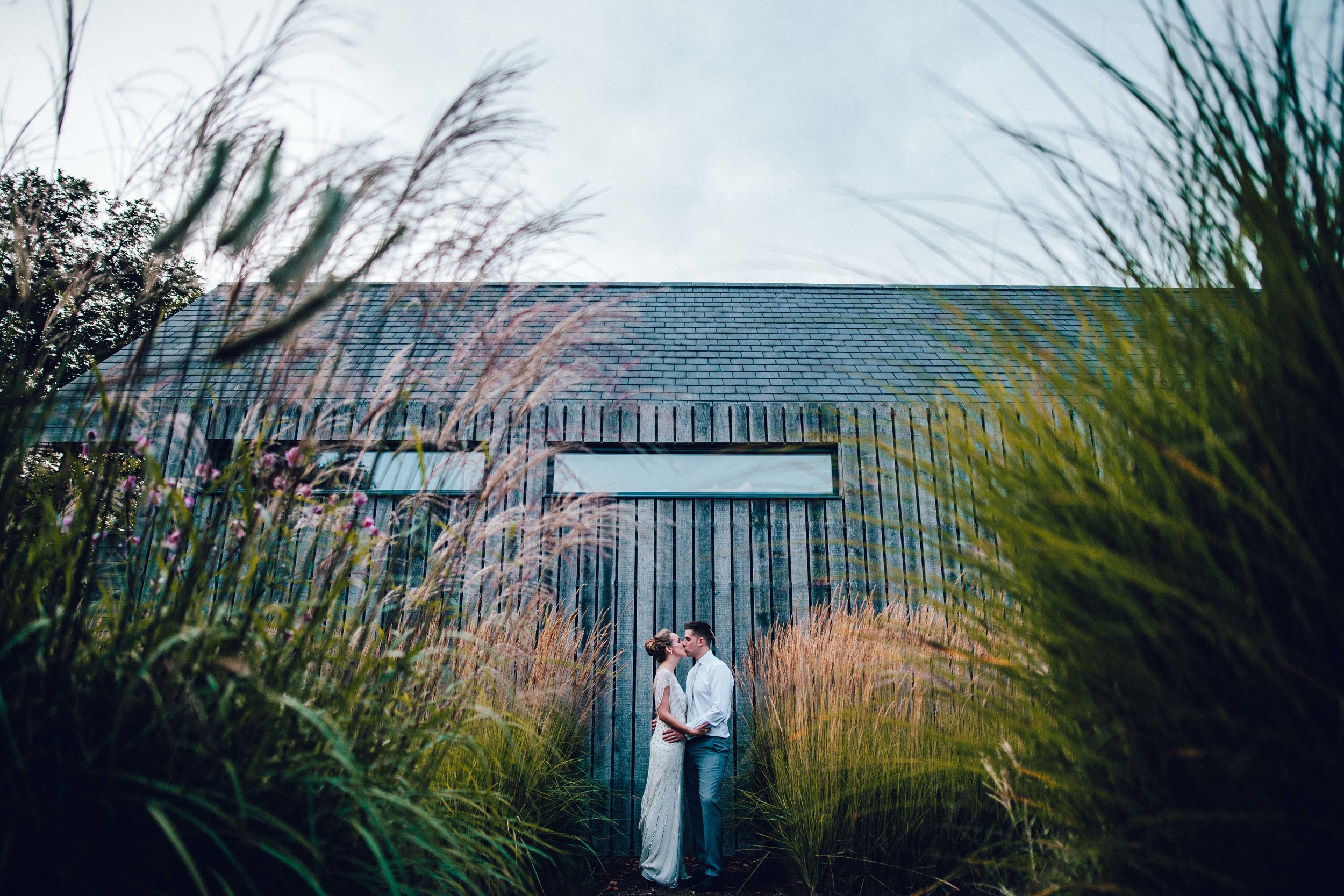 Long grass and a kiss