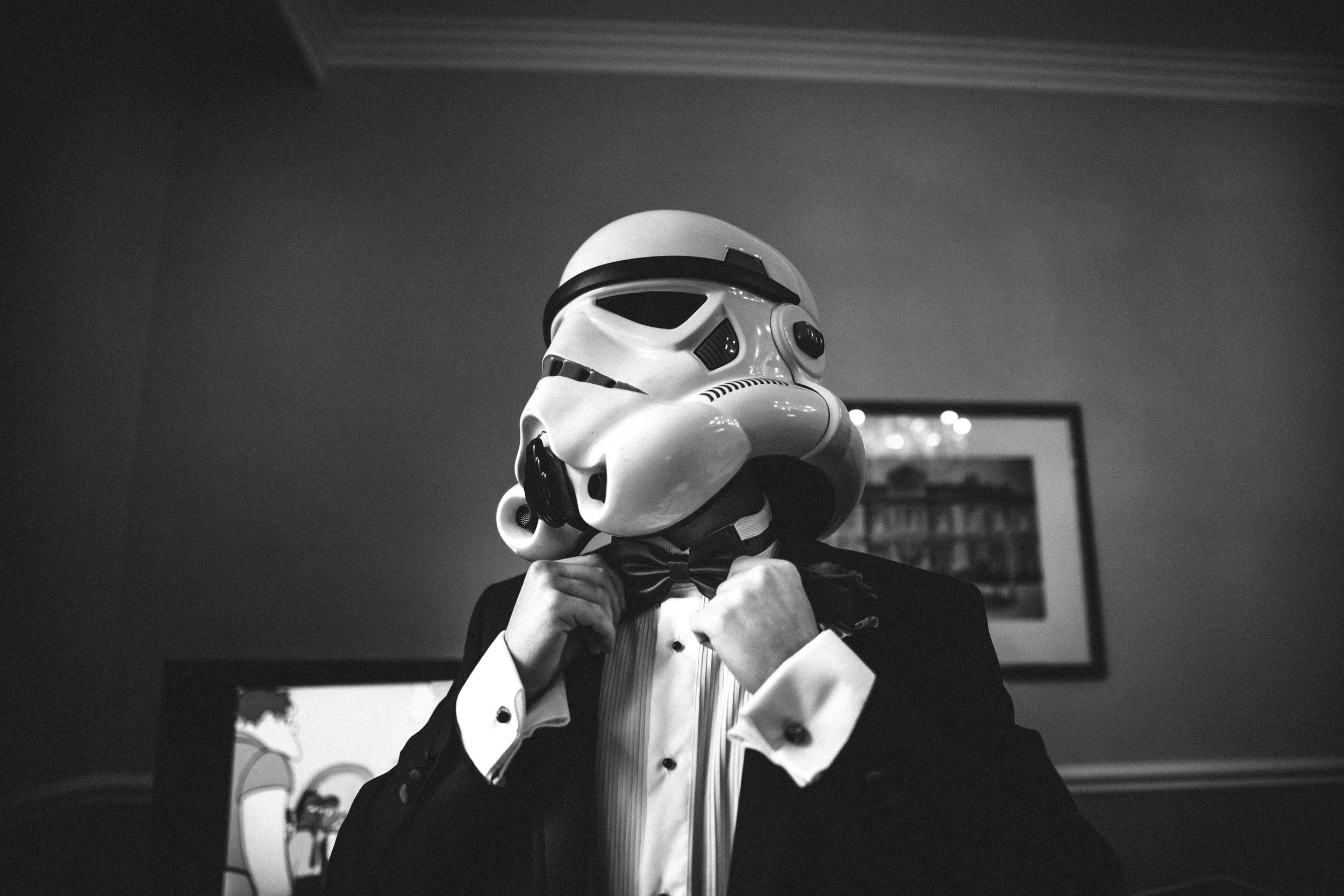 Stormtrooper groom