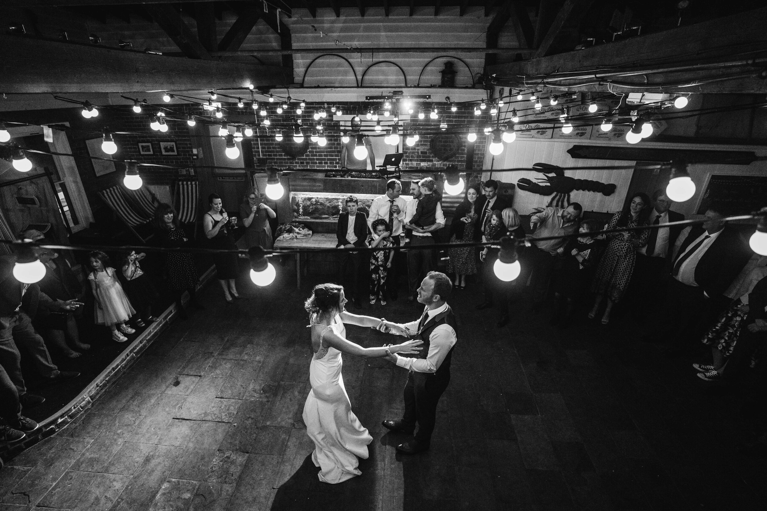 First Dance at East Quay Wedding Venue