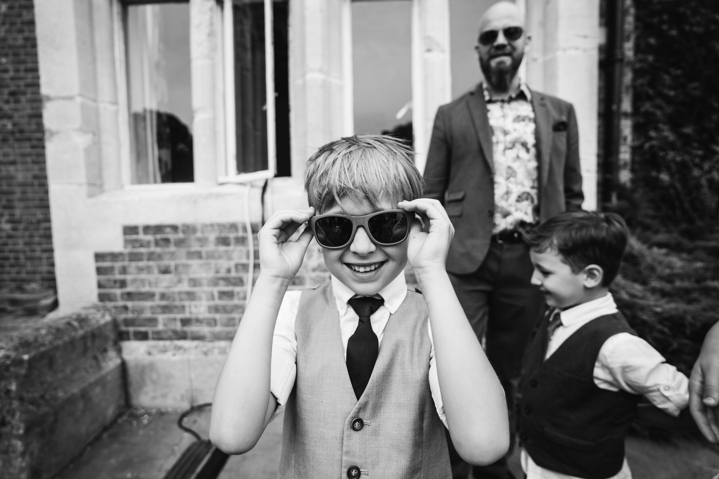 Cool Kid at Kent Wedding (Copy)