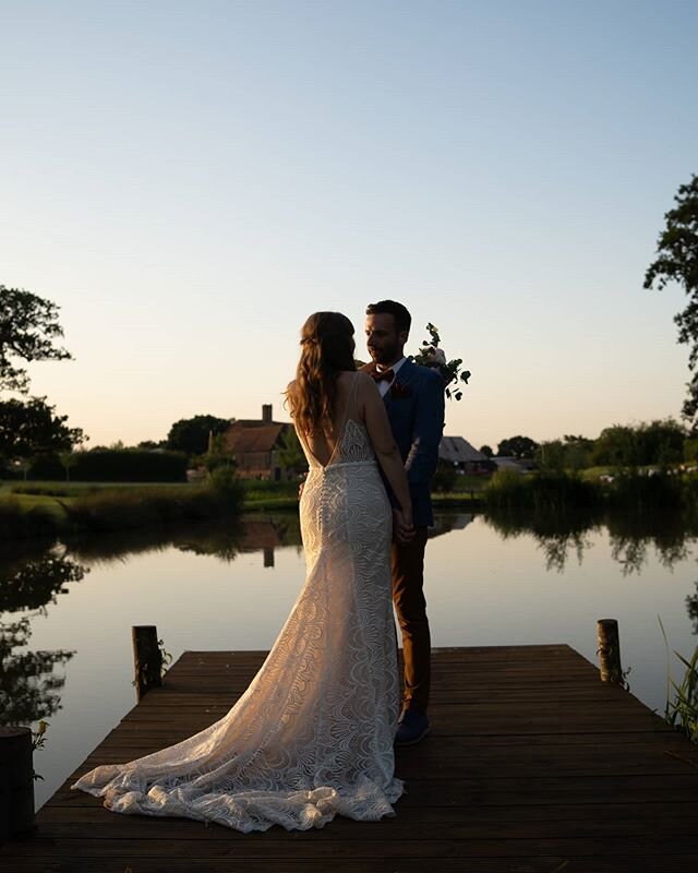 Throwback to the day I will remember as bring probably one of the top 5 hottest weddings I've ever shot. Steph &amp; Scott at the lush House Meadow last summer.

I do miss those days of bloodshot eyes from extreme dehydration 😂

Awesome couple, genu
