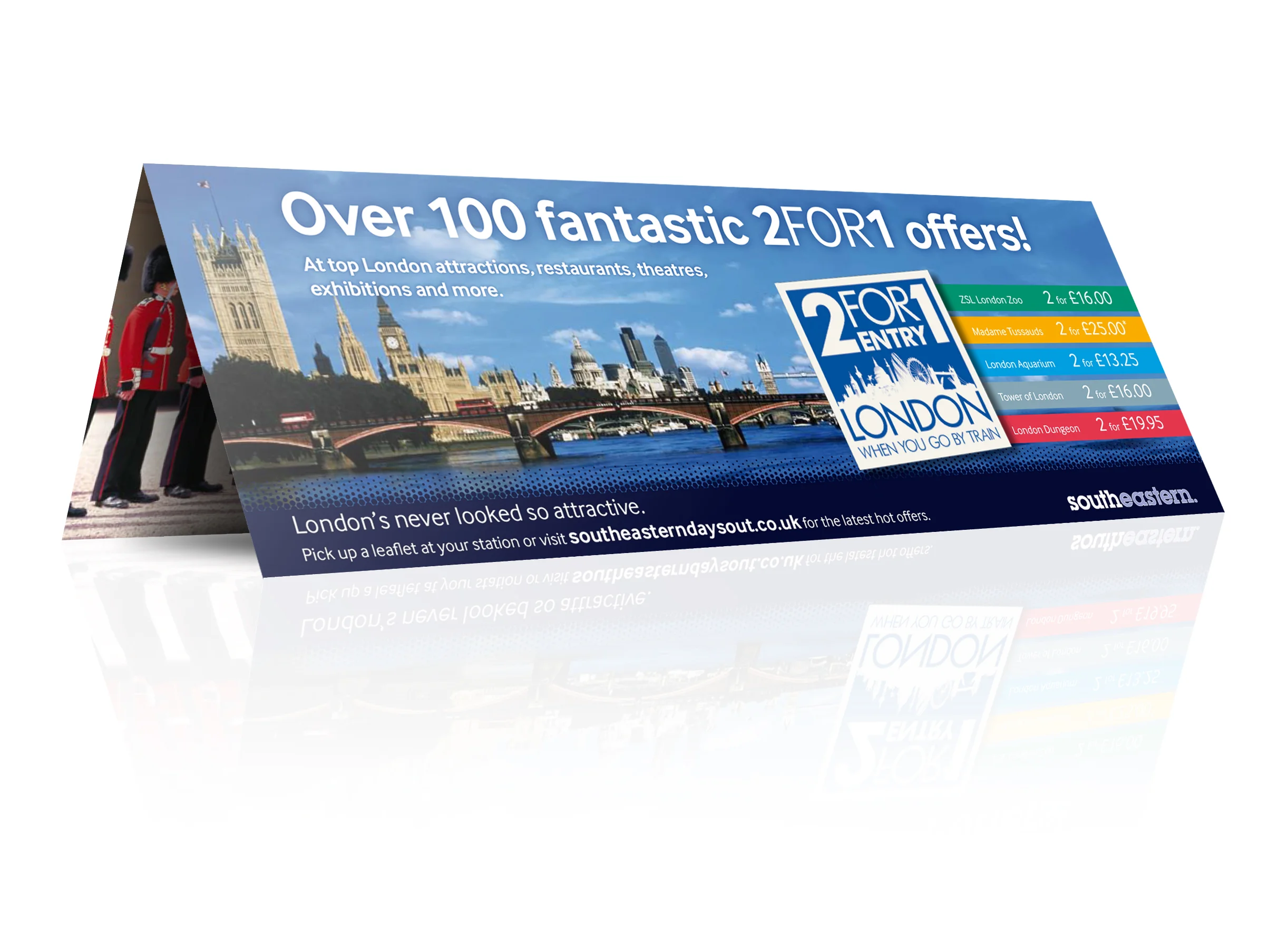 Southeastern rail door drop (outer)