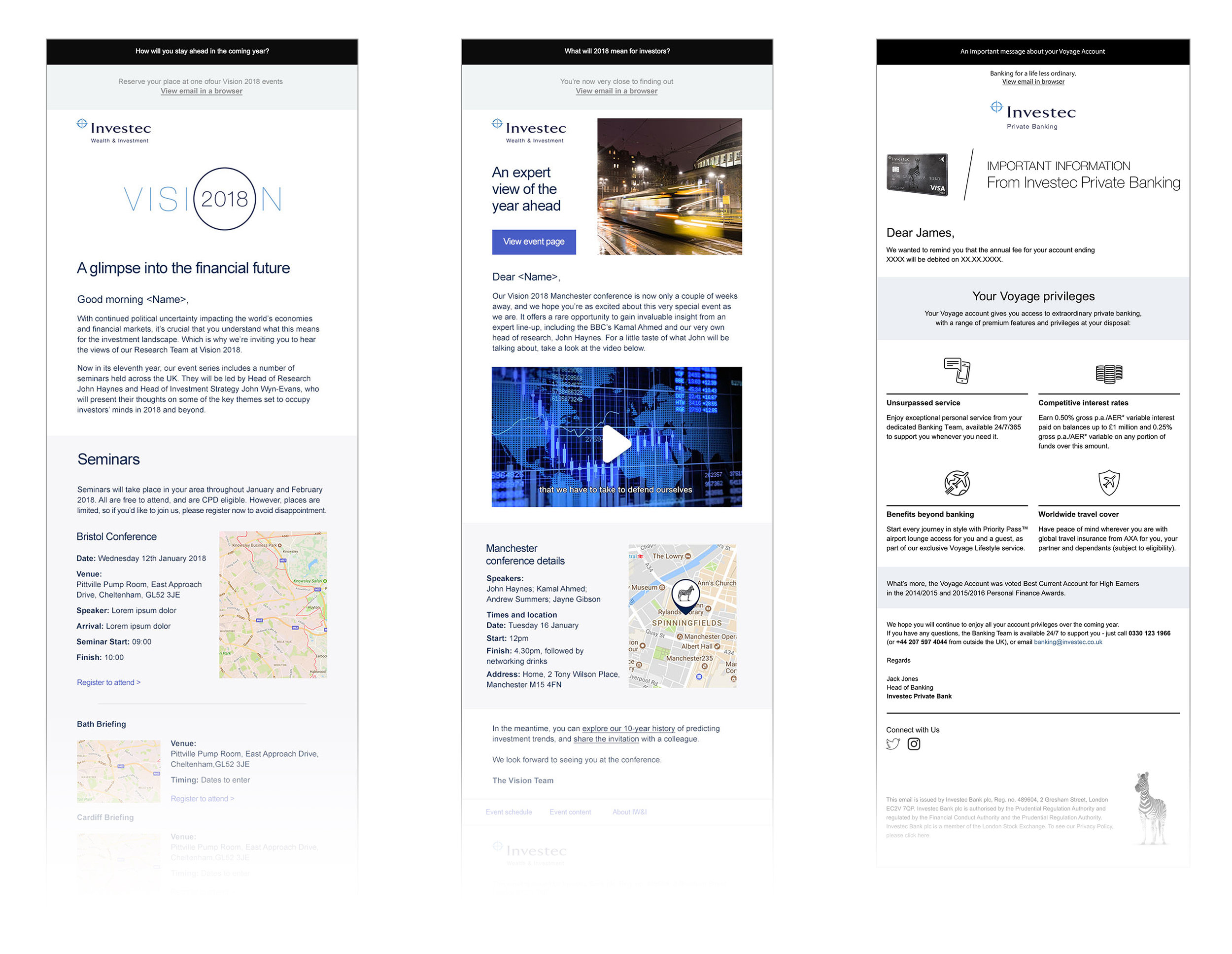 Vision 2018 invitation emails