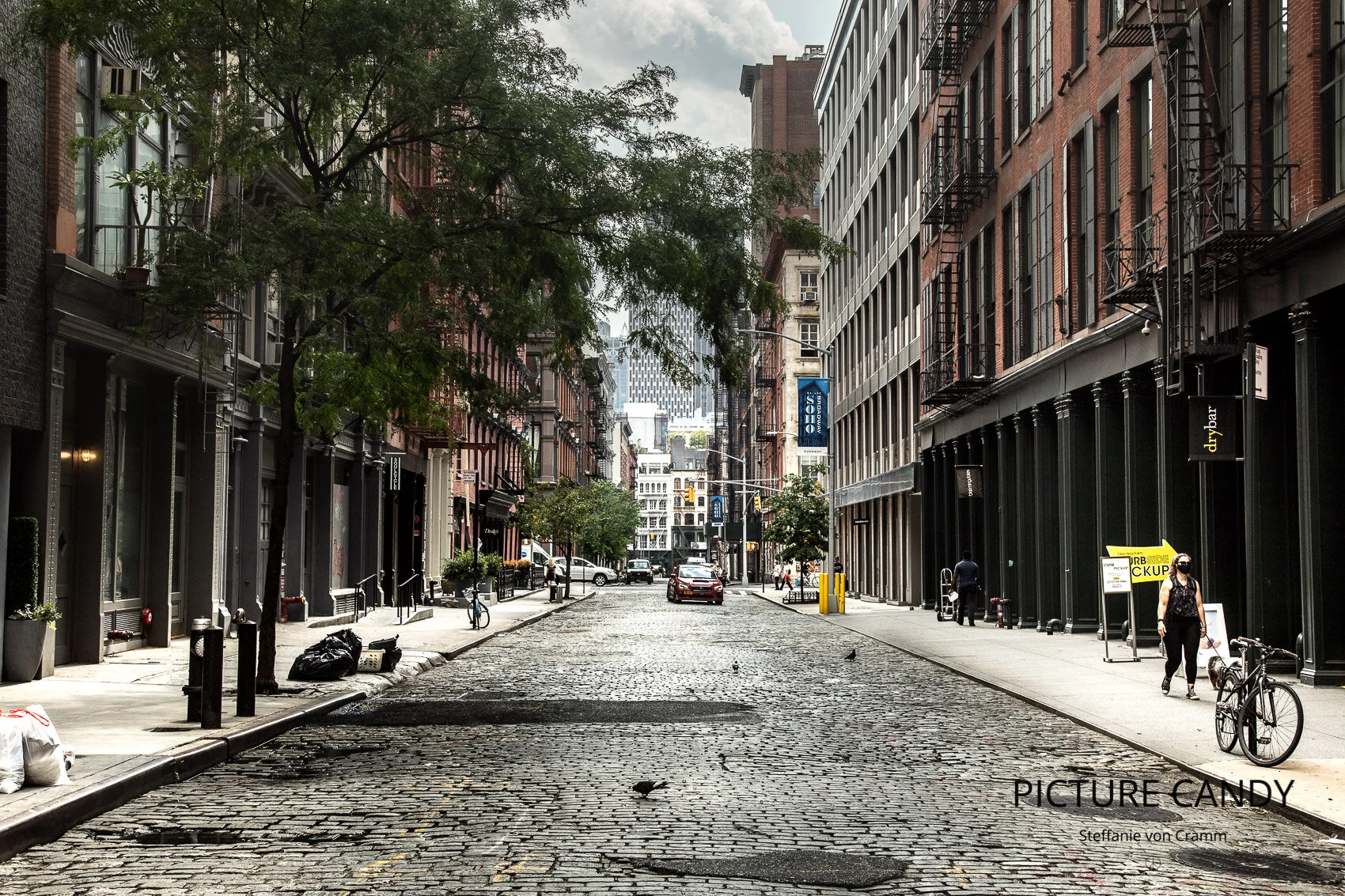 Pandemic Emptiness, Crosby Street - NYC 2020