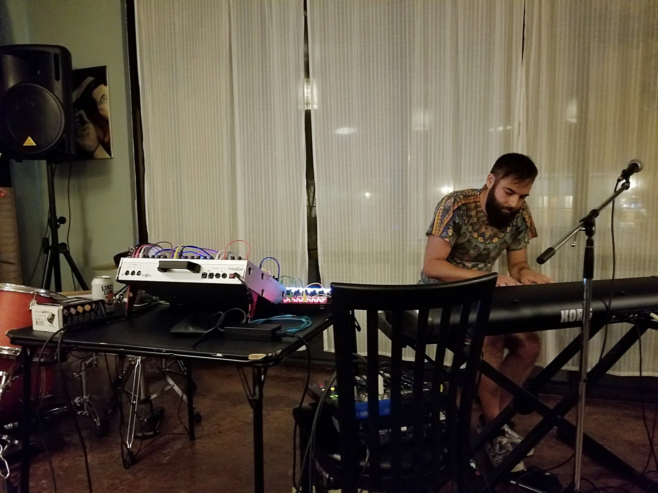 Jared Marshall of Primary Mystical Experience. Photo by Lauren Lyman