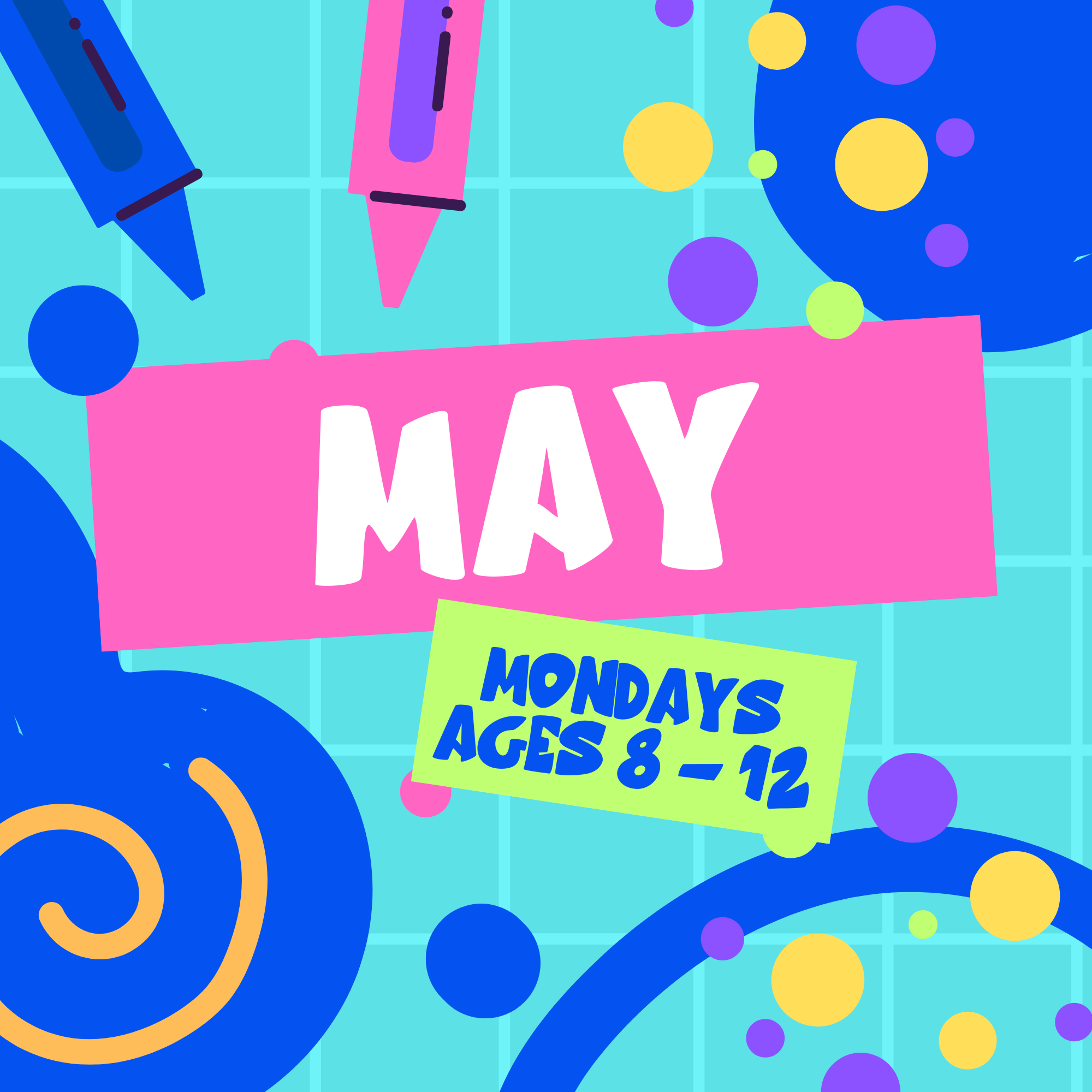 After School Art: May Mondays 2026