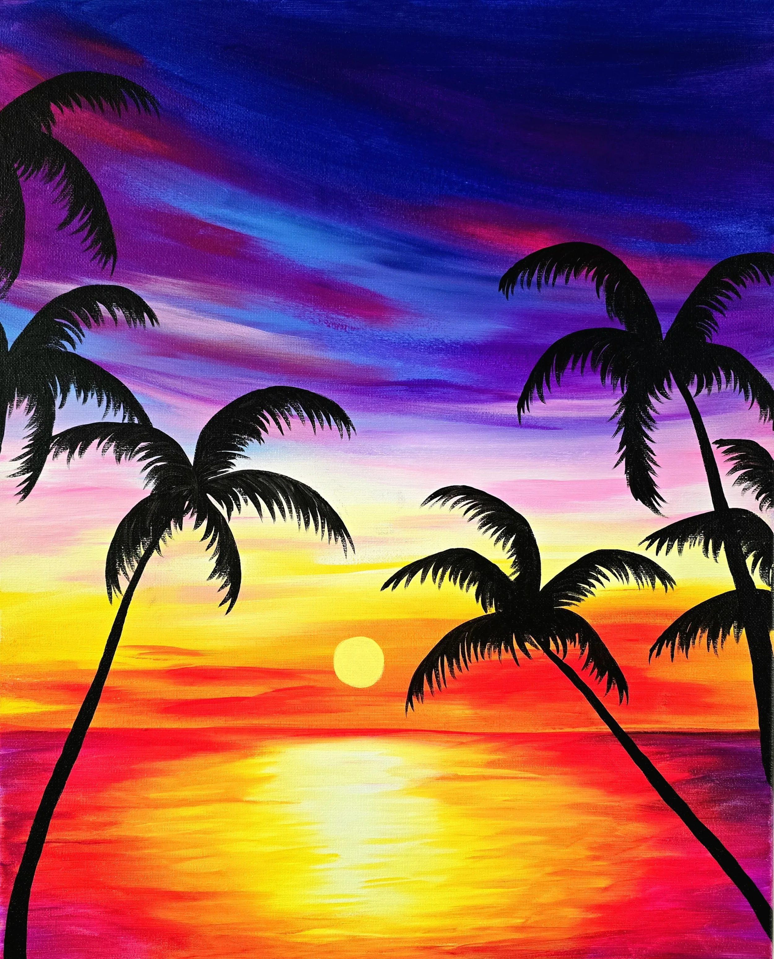 Paint + Sip: “Sunset Palms” at Eastwood Farm & Winery