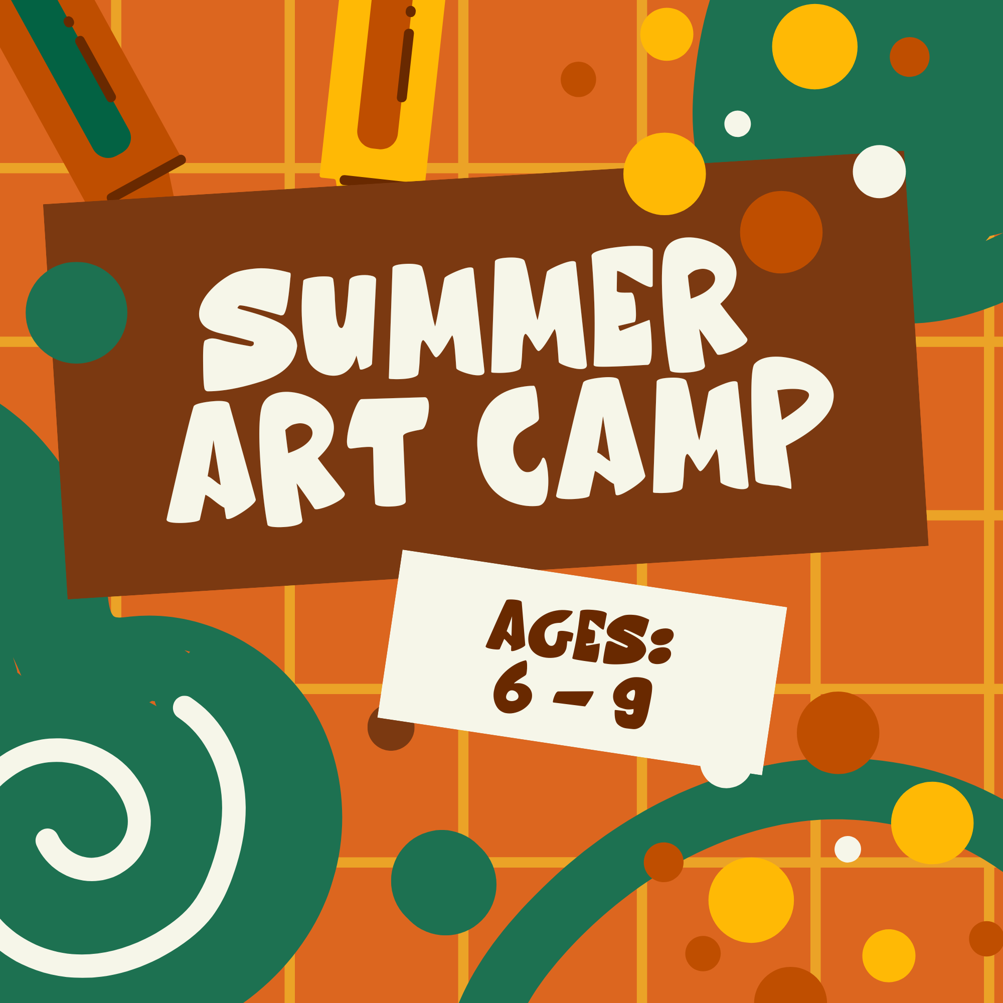 Summer Art Camp: Ages 6-9