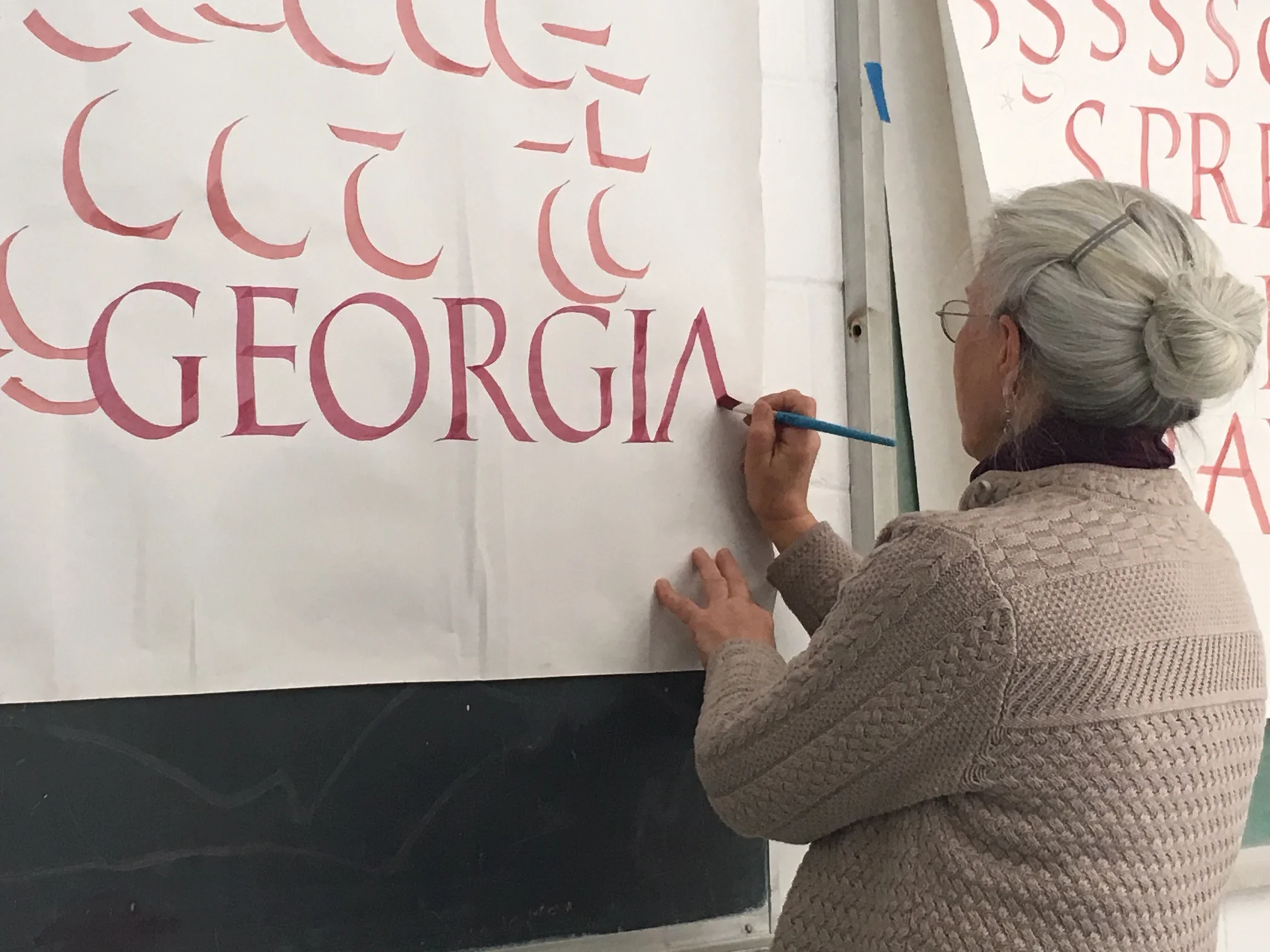 Strength in Letterforms — Using the Chisel-Edged Brush