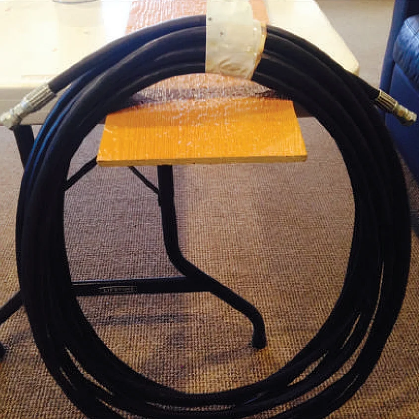 Black Hose 1/4" x 75'