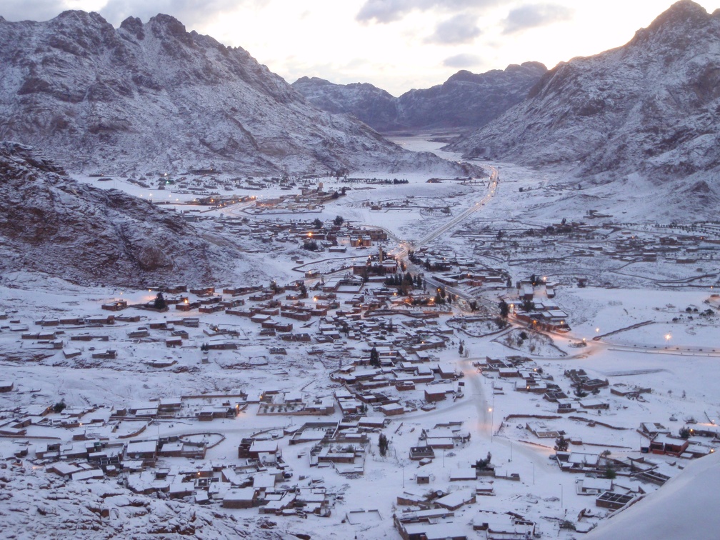 St. Catherines Monastery, Mt. Sinai, Egypt. Courtesy of Wikicommons.