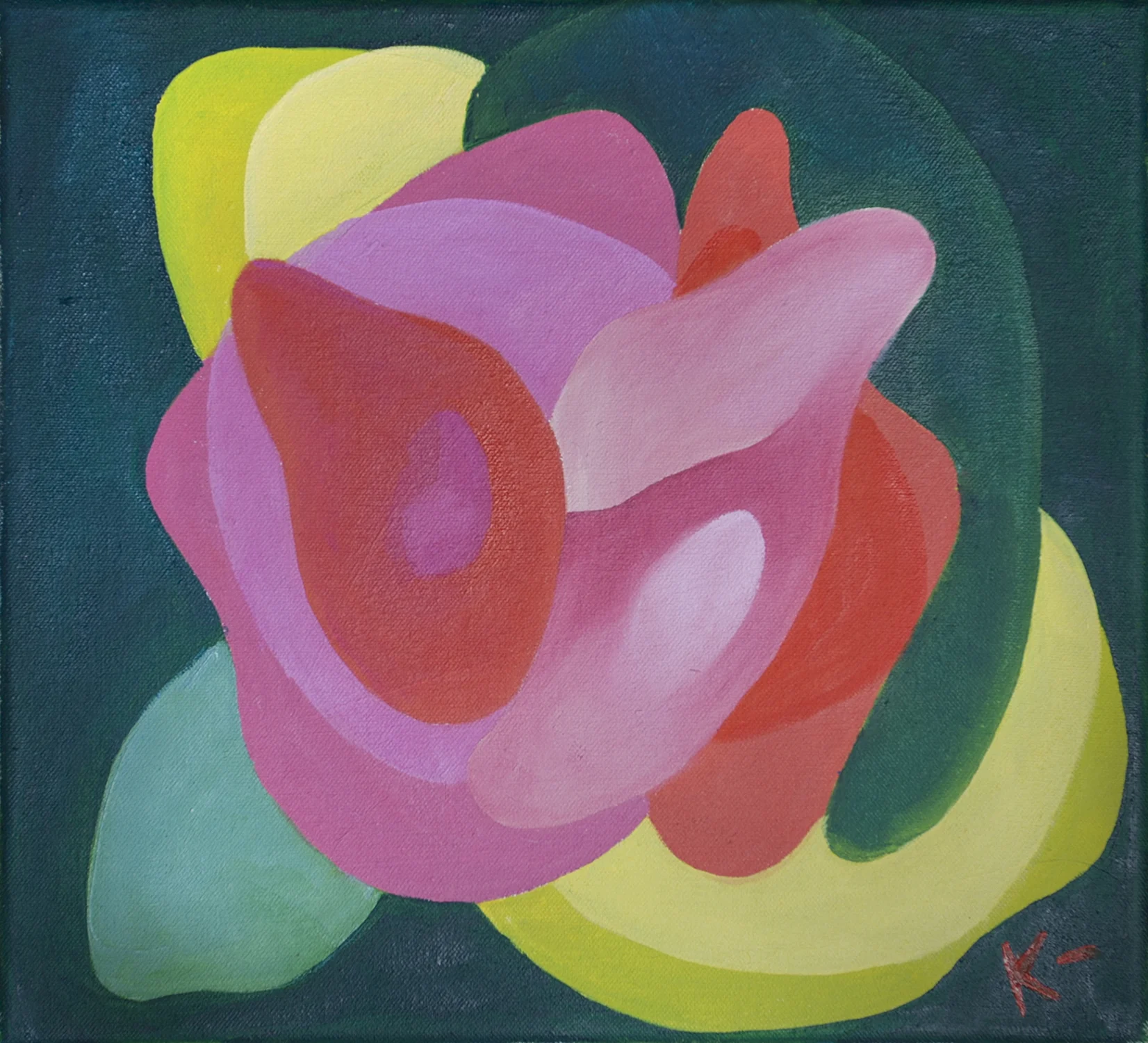 Superbloom , oil on canvas, 10x12in