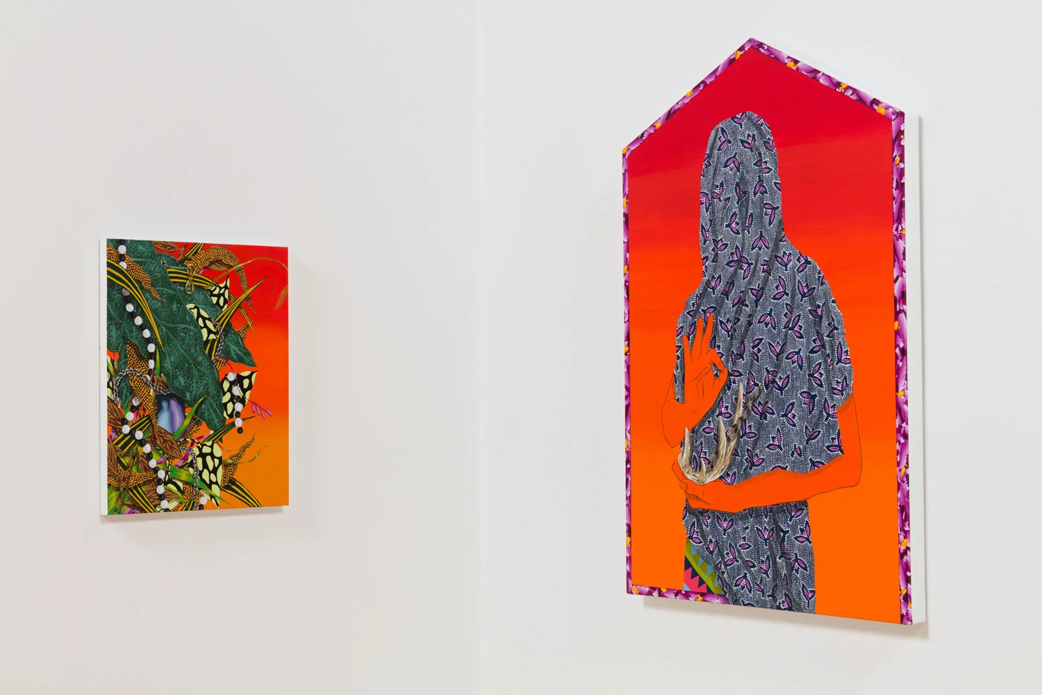 Amir H. Fallah. A Stranger In Your Home, Installation view, Shulamit Nazarian, Los Angeles, September 2017. Photo: Michael Underwood. Courtesy of the artist and Shulamit Nazarian, Los Angeles.