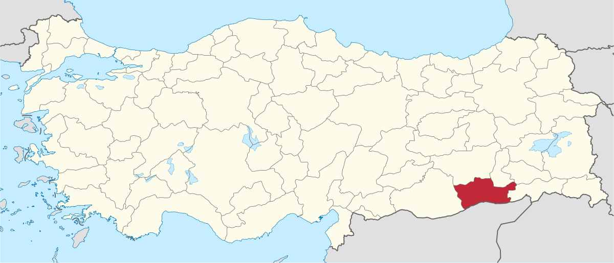 The Tur Abdin region, Turkey. Wikicommons.