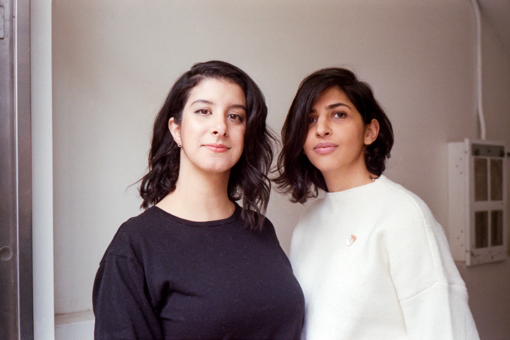 Kiana Pirouz (left) and Mahya Soltani (right). Photo by Jack Newton.