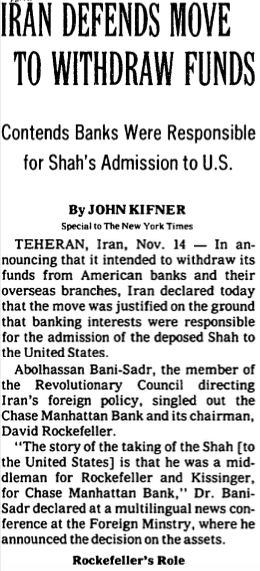 November 14th, 1979 - Iran Defends Move To Withdraw Funds - New York Times.png