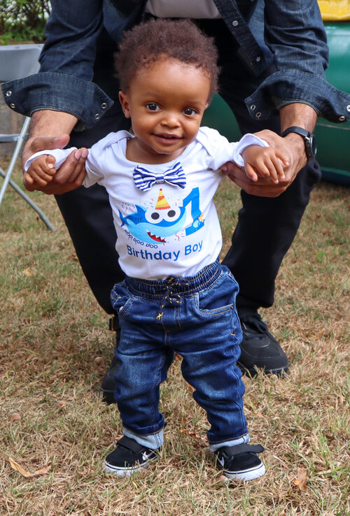 Rj S First Birthday Party Baby Shark